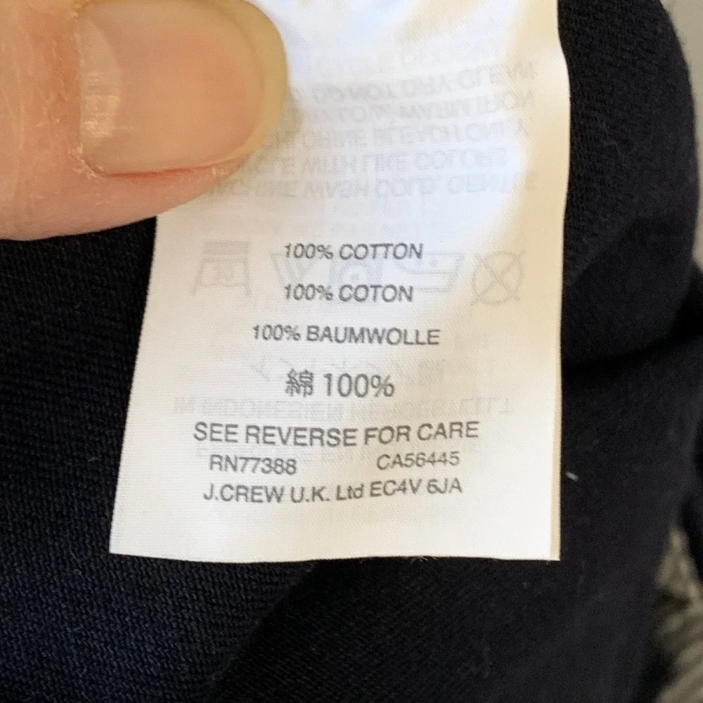 J. Crew navy cotton‎ Chino 4